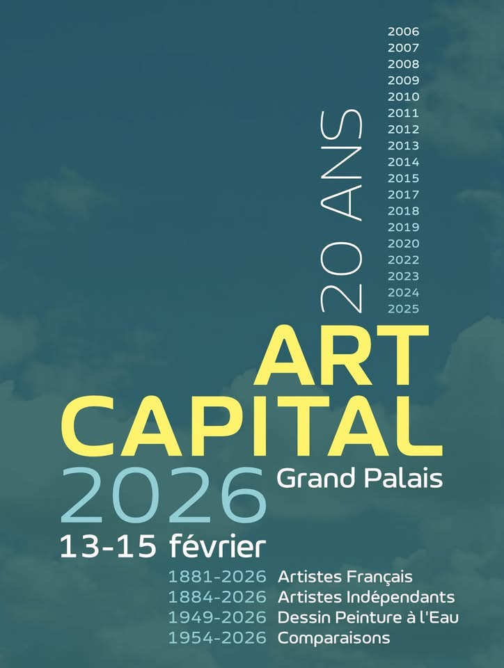 Affiche Art capital 2026